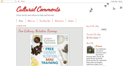 Desktop Screenshot of culturalcomments.blogspot.com