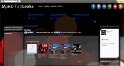 Desktop Screenshot of music-tapleaks.blogspot.com