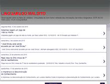 Tablet Screenshot of linguarudomaldito.blogspot.com