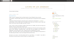 Desktop Screenshot of mylosangeleslife.blogspot.com