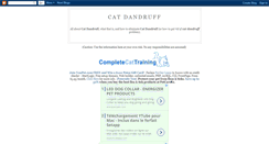 Desktop Screenshot of catdandruff.blogspot.com