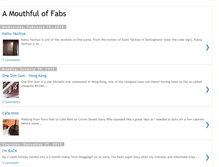 Tablet Screenshot of fabdining.blogspot.com
