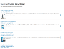 Tablet Screenshot of freesoftwaredownloadzs.blogspot.com