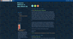 Desktop Screenshot of missblackdc.blogspot.com