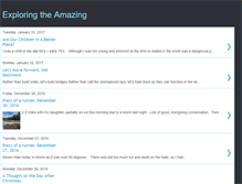 Tablet Screenshot of exploringtheamazing.blogspot.com