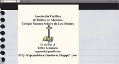 Desktop Screenshot of apansdoloresbenidorm.blogspot.com