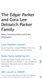 Mobile Screenshot of myparkerfamilynews.blogspot.com