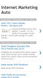 Mobile Screenshot of internetmarketingauto.blogspot.com
