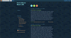 Desktop Screenshot of kevinmooremusic205.blogspot.com