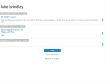 Tablet Screenshot of lukebrindley.blogspot.com