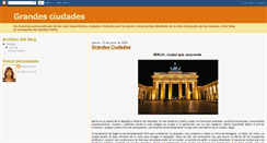 Desktop Screenshot of ciudadesdeinteres.blogspot.com