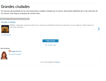 Tablet Screenshot of ciudadesdeinteres.blogspot.com