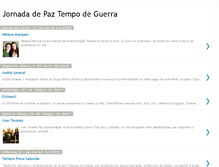 Tablet Screenshot of jornadadepaztempodeguerra.blogspot.com