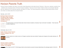 Tablet Screenshot of horizonparentstruth.blogspot.com