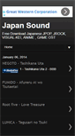 Mobile Screenshot of japan-sound.blogspot.com