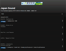 Tablet Screenshot of japan-sound.blogspot.com