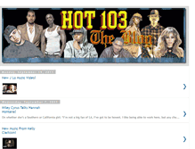 Tablet Screenshot of hot103khqt.blogspot.com