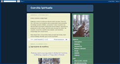 Desktop Screenshot of exercitia-spiritualia.blogspot.com