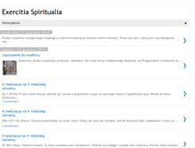 Tablet Screenshot of exercitia-spiritualia.blogspot.com