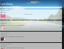 Tablet Screenshot of lovedressy.blogspot.com