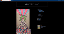 Desktop Screenshot of johnwestonart.blogspot.com