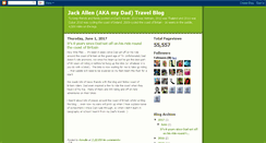 Desktop Screenshot of jack-allen-travels.blogspot.com