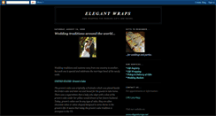 Desktop Screenshot of elegantwraps.blogspot.com