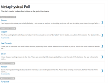 Tablet Screenshot of metaphysicalpoll.blogspot.com