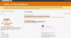 Desktop Screenshot of helen-at-cats-whiskers.blogspot.com