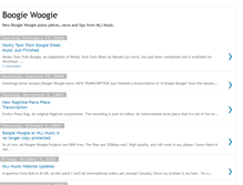 Tablet Screenshot of boogiewoogiepiano.blogspot.com