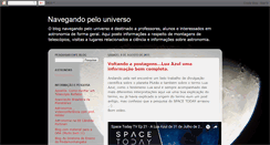 Desktop Screenshot of navegandopelouniverso.blogspot.com
