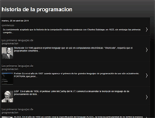 Tablet Screenshot of historiaestilosprogramacion.blogspot.com