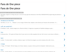 Tablet Screenshot of fansdeonepiece.blogspot.com