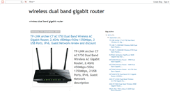 Desktop Screenshot of bestofwirelessdualbandgigabitrouters.blogspot.com