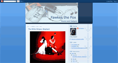 Desktop Screenshot of foxmusicgadgets.blogspot.com