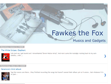 Tablet Screenshot of foxmusicgadgets.blogspot.com