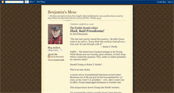 Desktop Screenshot of benjaminsmess.blogspot.com