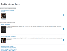 Tablet Screenshot of justinbieberlovesjustin.blogspot.com