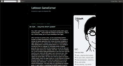 Desktop Screenshot of lekboon.blogspot.com