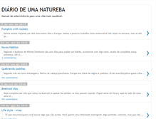 Tablet Screenshot of diariodeumanatureba.blogspot.com