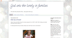 Desktop Screenshot of familiesforthelonely.blogspot.com