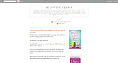 Desktop Screenshot of mid-wife-crisis-blog.blogspot.com