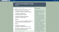 Desktop Screenshot of colegio5073.blogspot.com