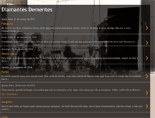 Tablet Screenshot of diamantesdementes.blogspot.com