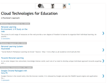 Tablet Screenshot of cloud4education.blogspot.com