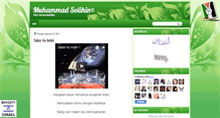 Desktop Screenshot of muhammad-solihin.blogspot.com