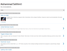 Tablet Screenshot of muhammad-solihin.blogspot.com