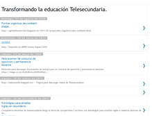 Tablet Screenshot of laeducaciontelesecundaria.blogspot.com