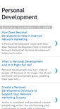 Mobile Screenshot of personaldevelopment8.blogspot.com