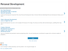 Tablet Screenshot of personaldevelopment8.blogspot.com